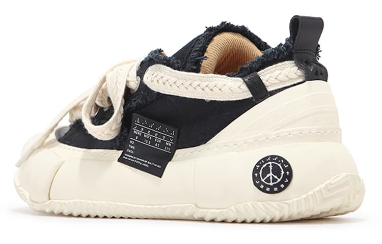 Кеды xVESSEL G.O.P. 2.0 Marshmallow Lows Black - изображение 4