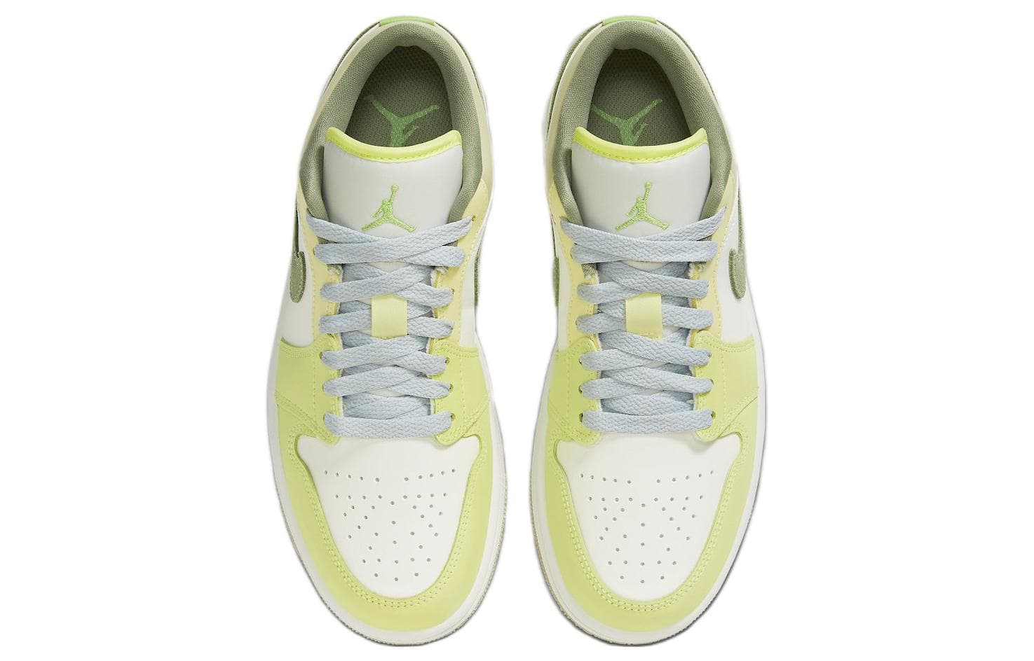 Ретро баскетбольные кроссовки Jordan Air Jordan 1 Low Green White - изображение 4