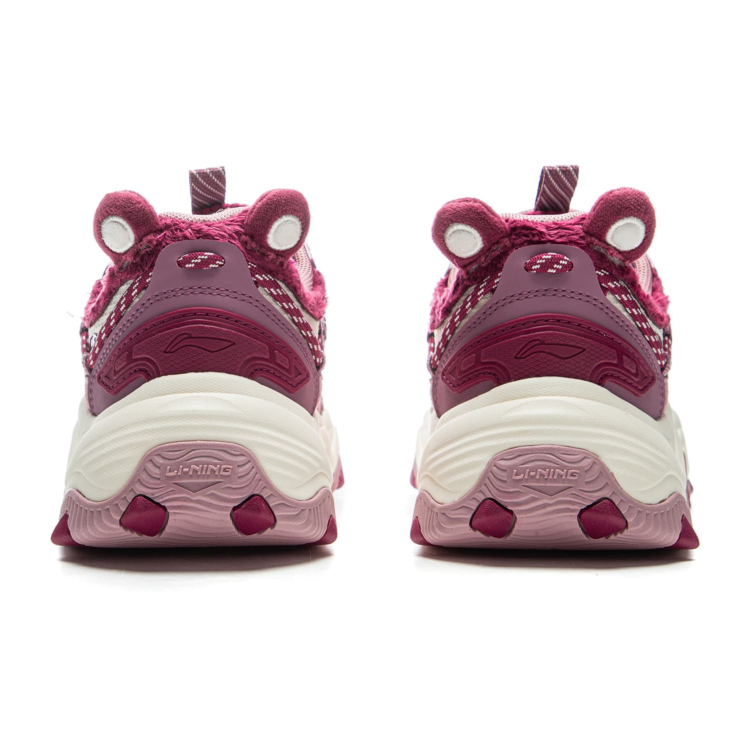 Кроссовки Li NING X Disney Cat Paw Lite 2 Low Топ Массивные кроссовки Women's White Розовый - изображение 6