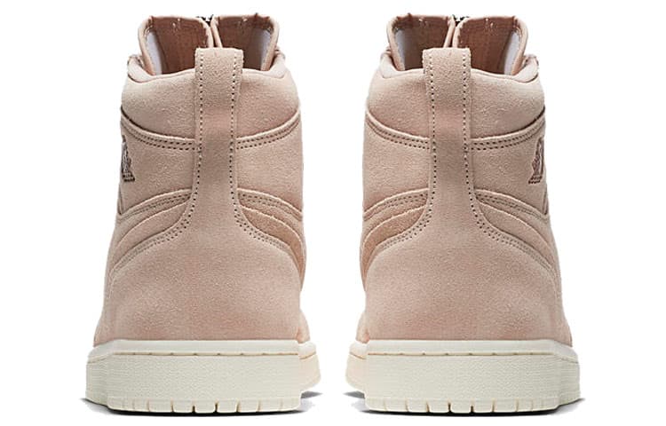Ретро баскетбольные кроссовки Jordan Air Jordan 1 Retro High Zip Particle Beige (W) — фото 5