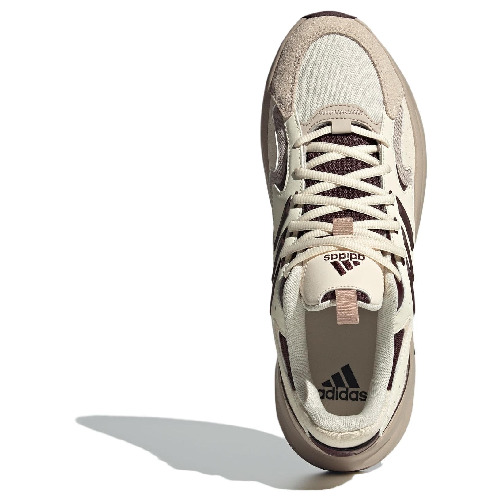 Кроссовки Adidas OZWAVE Low Top массивные кроссовки унисекс белые серые - изображение 4