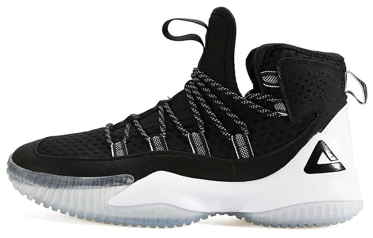 Кроссовки для баскетбола Peak Basketball Low Black White - изображение 1