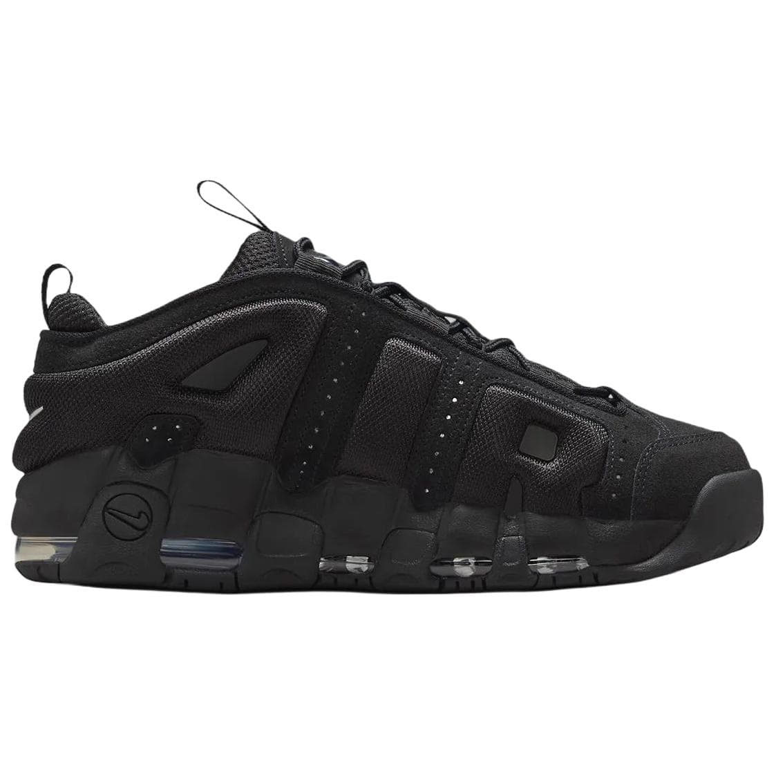 Кроссовки для баскетбола Nike Air More Uptempo Black - изображение 2