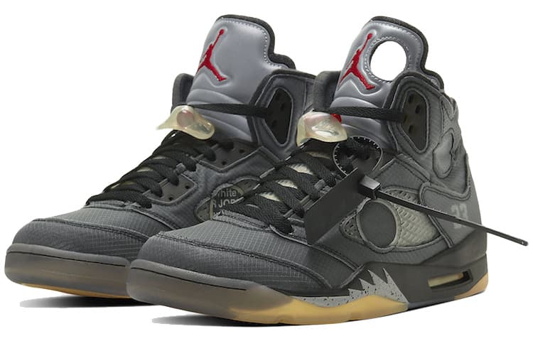 Ретро баскетбольные кроссовки OFF-WHITE x Air Jordan 5 Retro SP - изображение 3