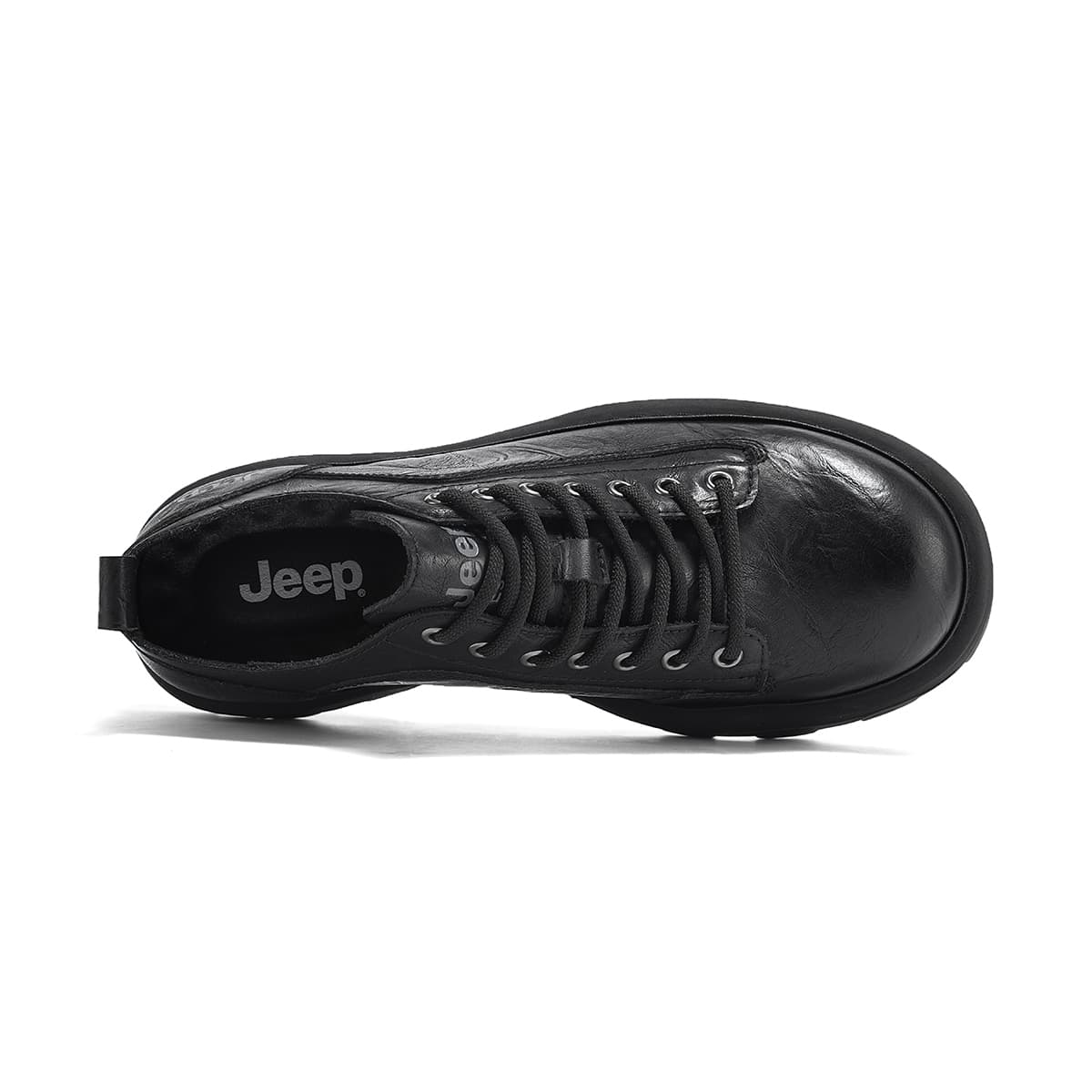 Jeep Leisure Collection Корова Спилок Мужские Повседневные Туфли Мужские Черные - изображение 3