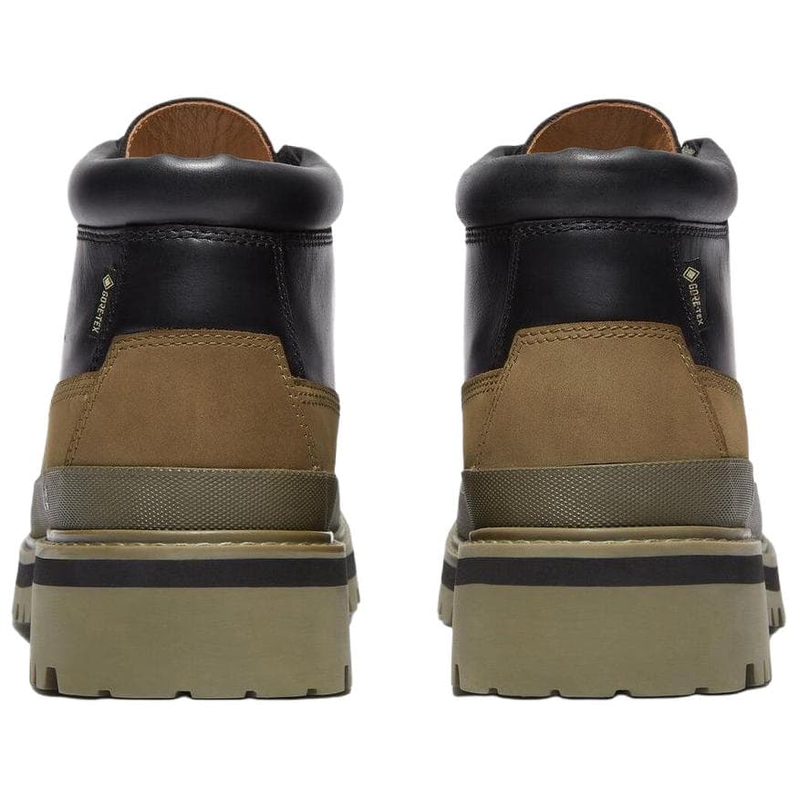 Сапоги Timberland Премиум Ботильоны Мужские Черные Коричневые - изображение 5