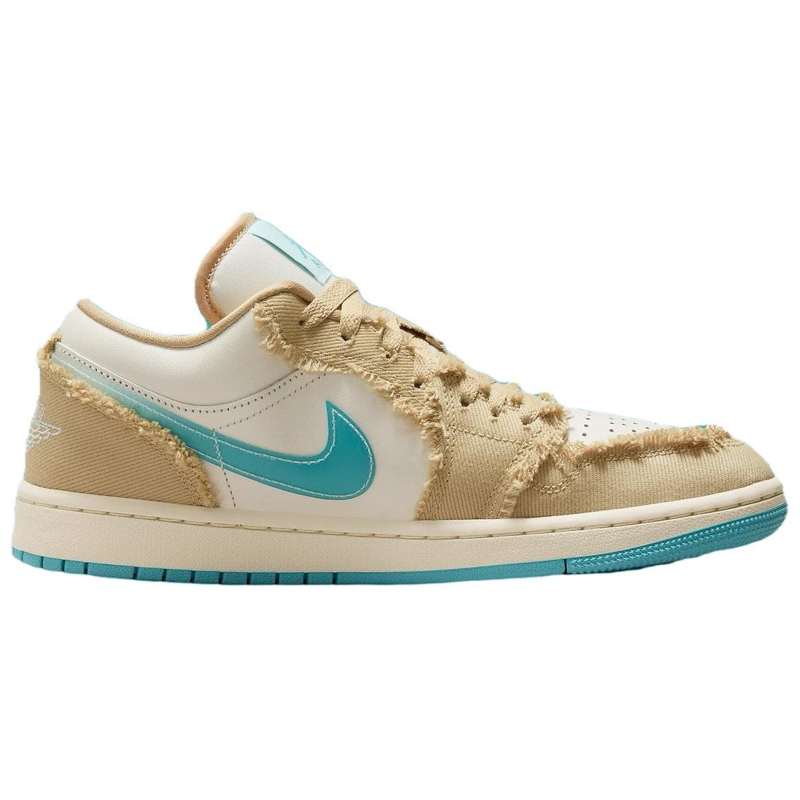 Ретро баскетбольные кроссовки Jordan Air Jordan 1 Low Retro White Blue — фото 2