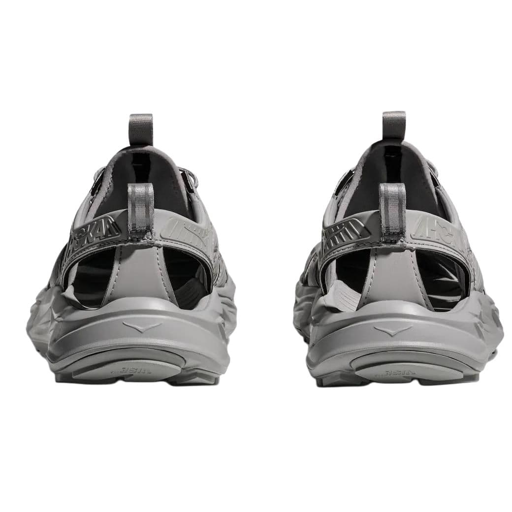 Сандалии HOKA ONE ONE Hopara Резина Противоскользящая Дышащая Амортизация Поддержка Водная Обувь для спорта Унисекс Серый - изображение 6