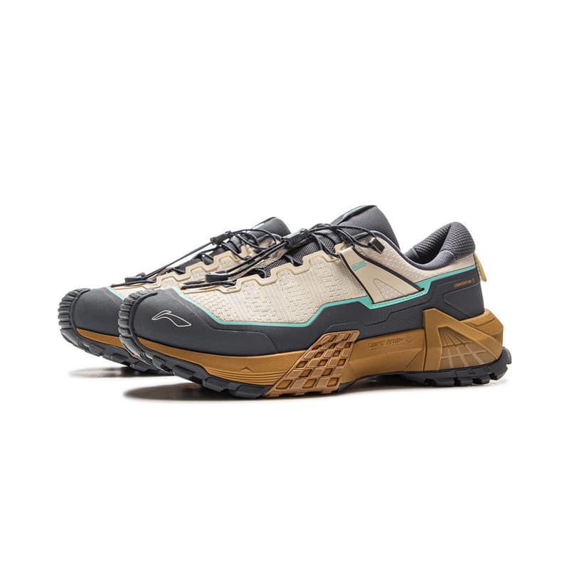 Кроссовки Li NING Outdoor Counterflow Xingchuan Pro Амортизация Противоскользящая Поддержка Низкий Верх Походная обувь Унисекс - изображение 3