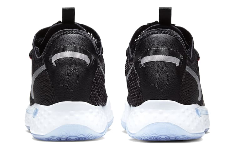 Кроссовки для баскетбола Nike PG 4 Low Black White - изображение 4