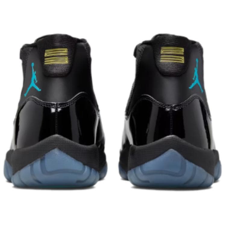 Ретро баскетбольные кроссовки Jordan Air Jordan 11 High Топ Винтажные Баскетбольные Кроссовки Унисекс Черный Синий 2025 Ретро - изображение 5
