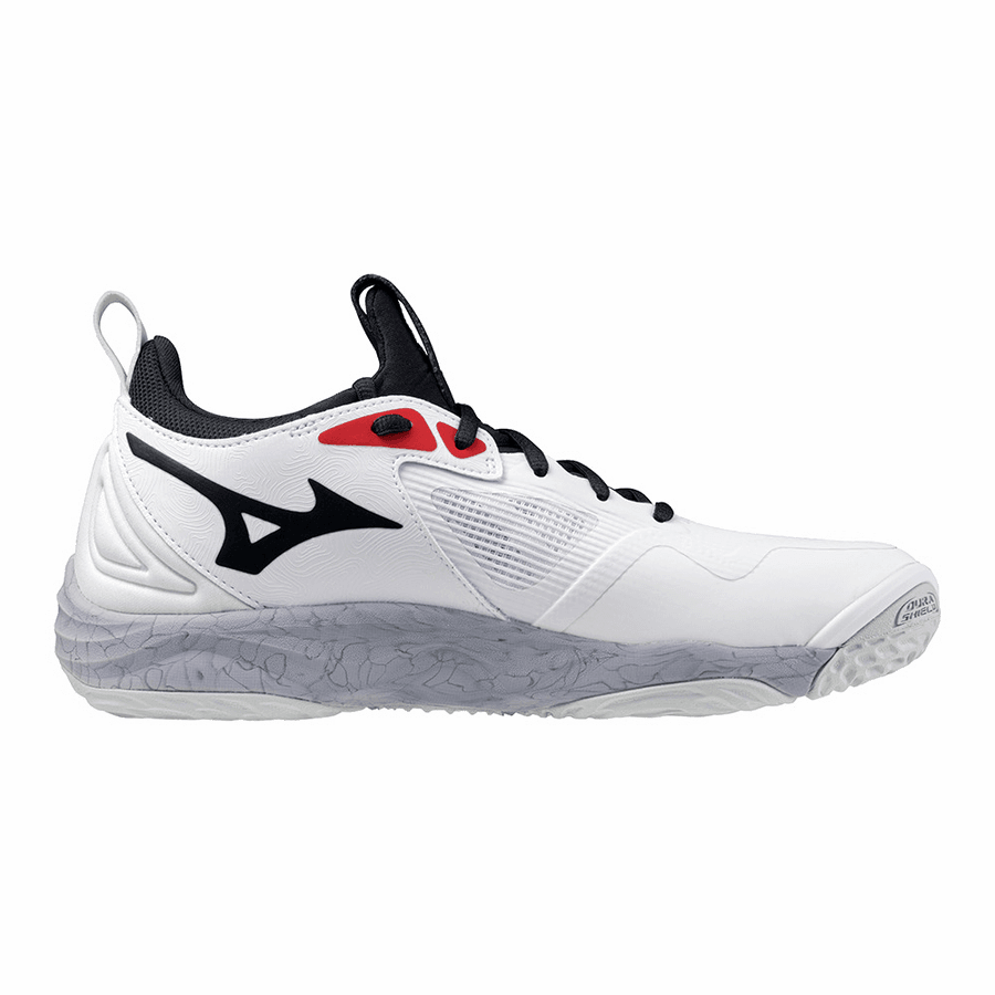 Кроссовки для бадминтона Mizuno Wave Momentum 3 Red - изображение 2