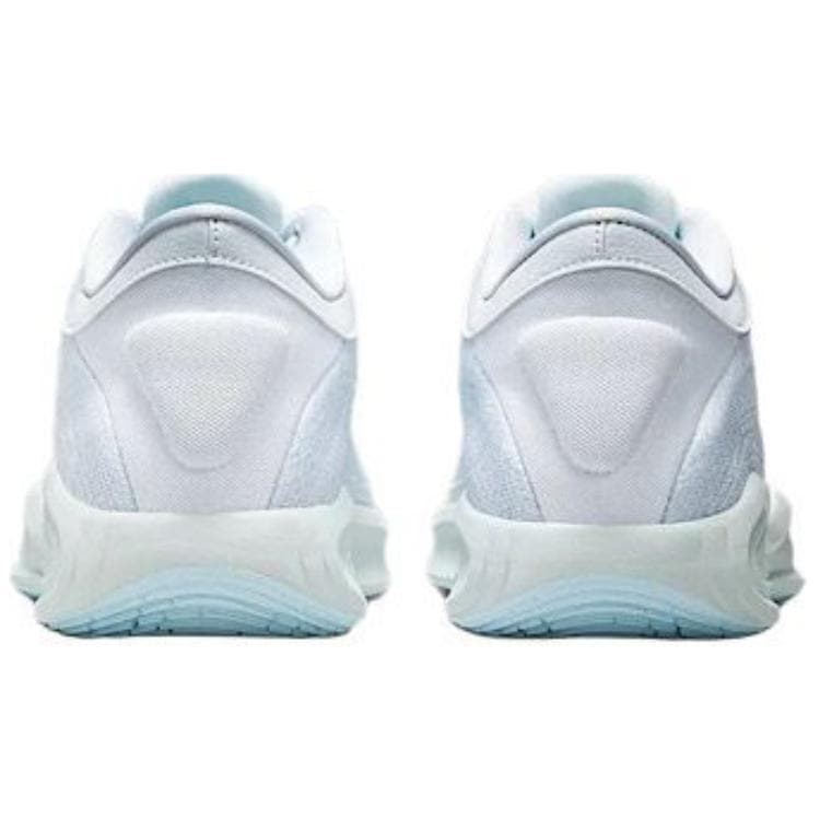 Кроссовки для баскетбола Nike Противоскользящие Устойчивые к Износу Низкие Баскетбольные Кроссовки Мужские Белые - изображение 5