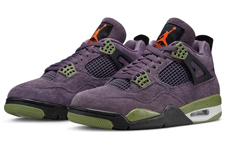 Ретро баскетбольные кроссовки Jordan Air Jordan 4 Retro "Canyon Purple" - изображение 3