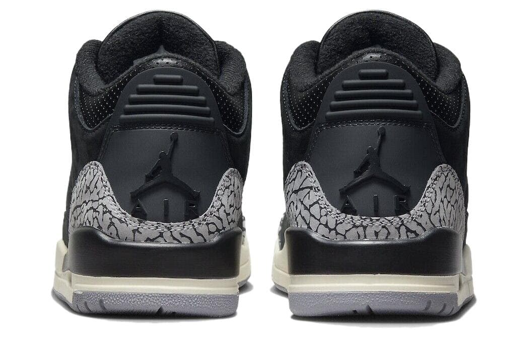 Ретро баскетбольные кроссовки Jordan Air Jordan 3 "Off Noir" — фото 5