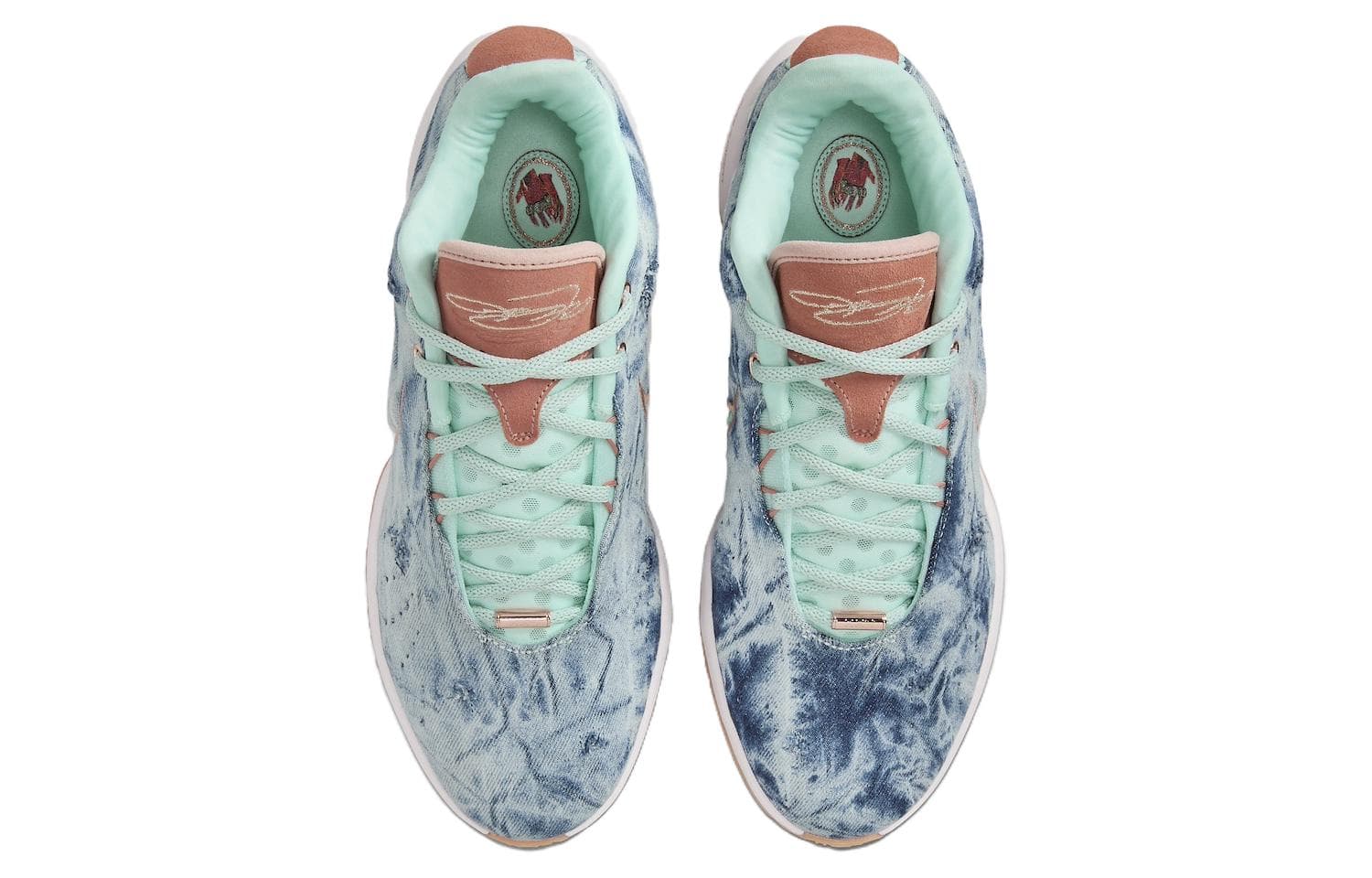 Кроссовки для баскетбола Nike Lebron 21 EP Ice Jade Blue - изображение 4