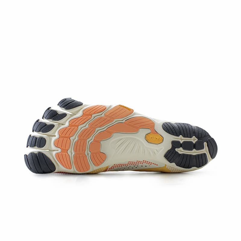 Кроссовки Vibram V RUN FIVE Fingers Обувь Низкий Верх Тренировочные Кроссовки Мужские Желтые - изображение 3