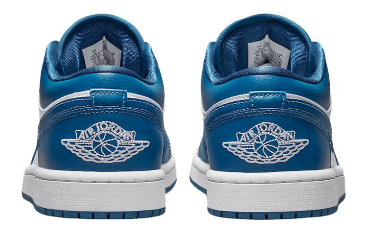 Ретро баскетбольные кроссовки Jordan Air Jordan 1 Low "Marina Blue" — фото 5