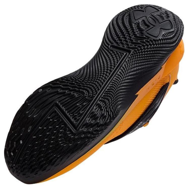 Кроссовки для баскетбола Under Armour Curry Fox 1 Противоскользящие Низкие Баскетбольные Кроссовки Мужские Желто-черные - изображение 5