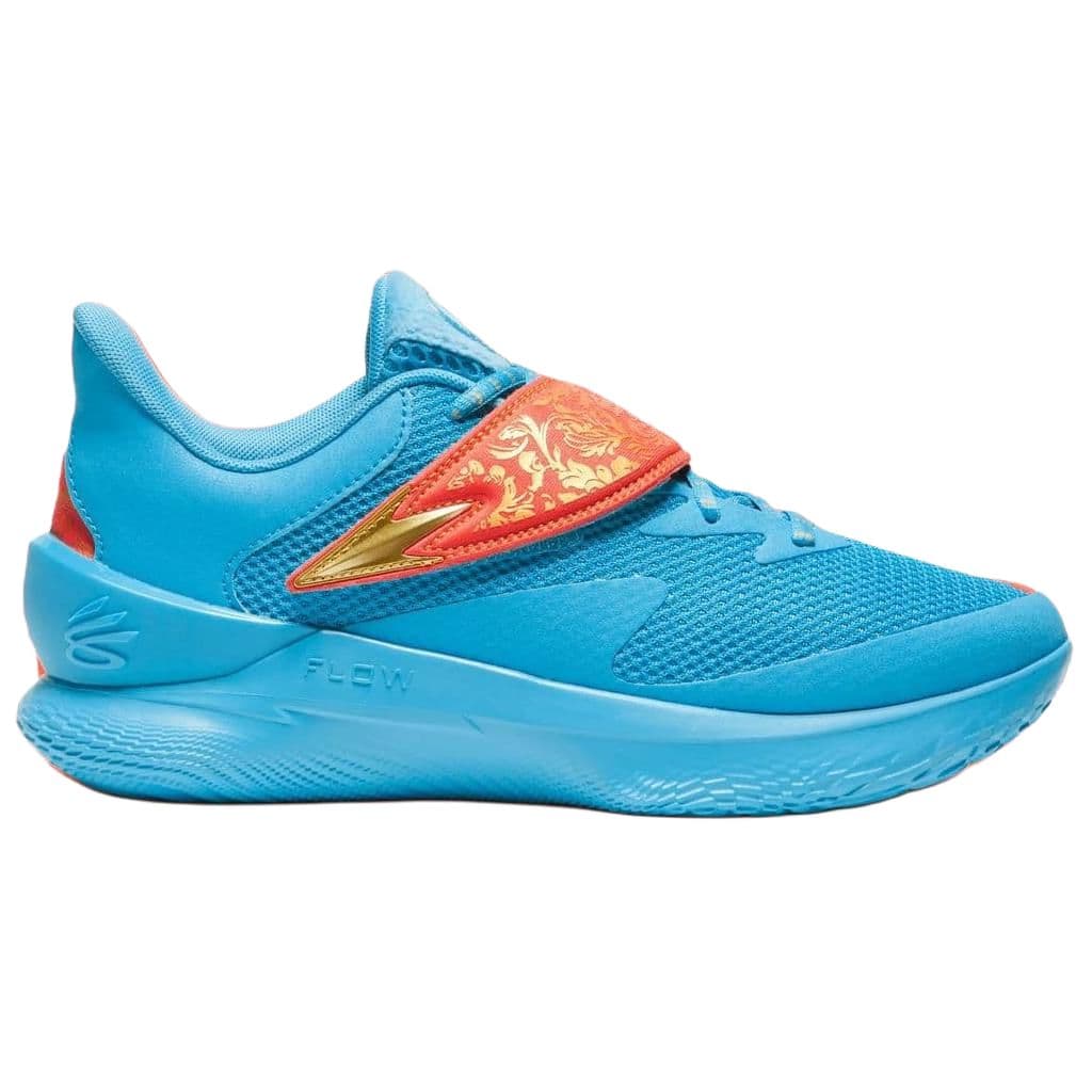 Кроссовки для баскетбола Under Armour Curry Fox 1 Амортизирующие противоскользящие низкие баскетбольные кроссовки унисекс синие - изображение 2
