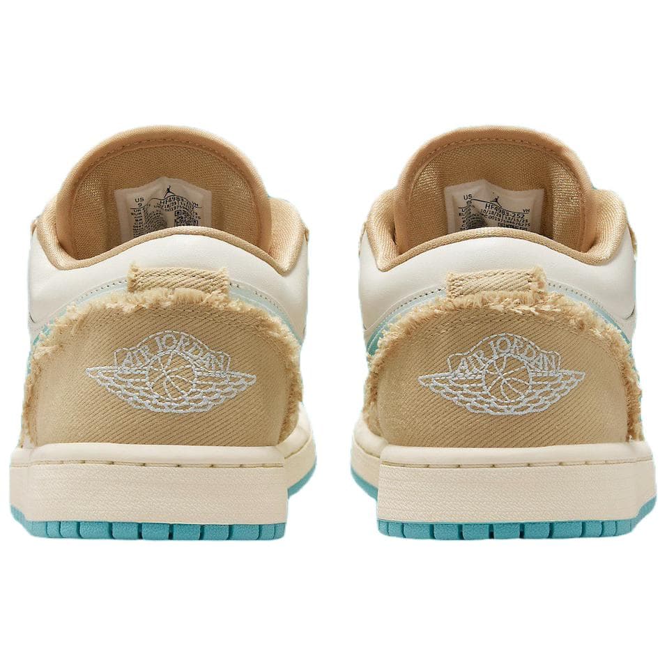 Ретро баскетбольные кроссовки Jordan Air Jordan 1 Low Retro White Blue — фото 5