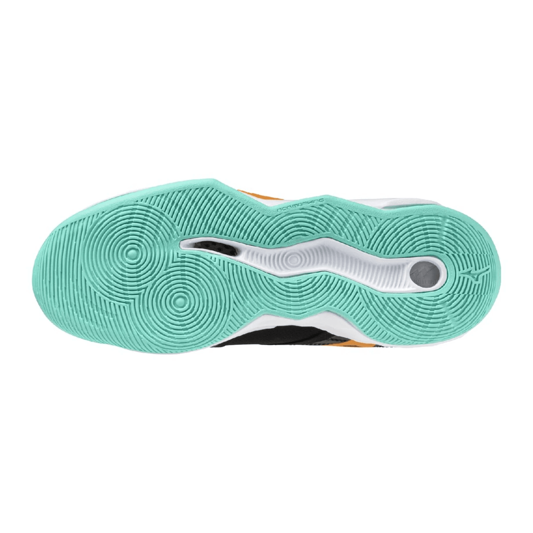 Кроссовки для спортзала Mizuno WAVE MOMENTUM PRO противоскользящие устойчивые к истиранию низкие унисекс тренировочные кроссовки черные - изображение 3