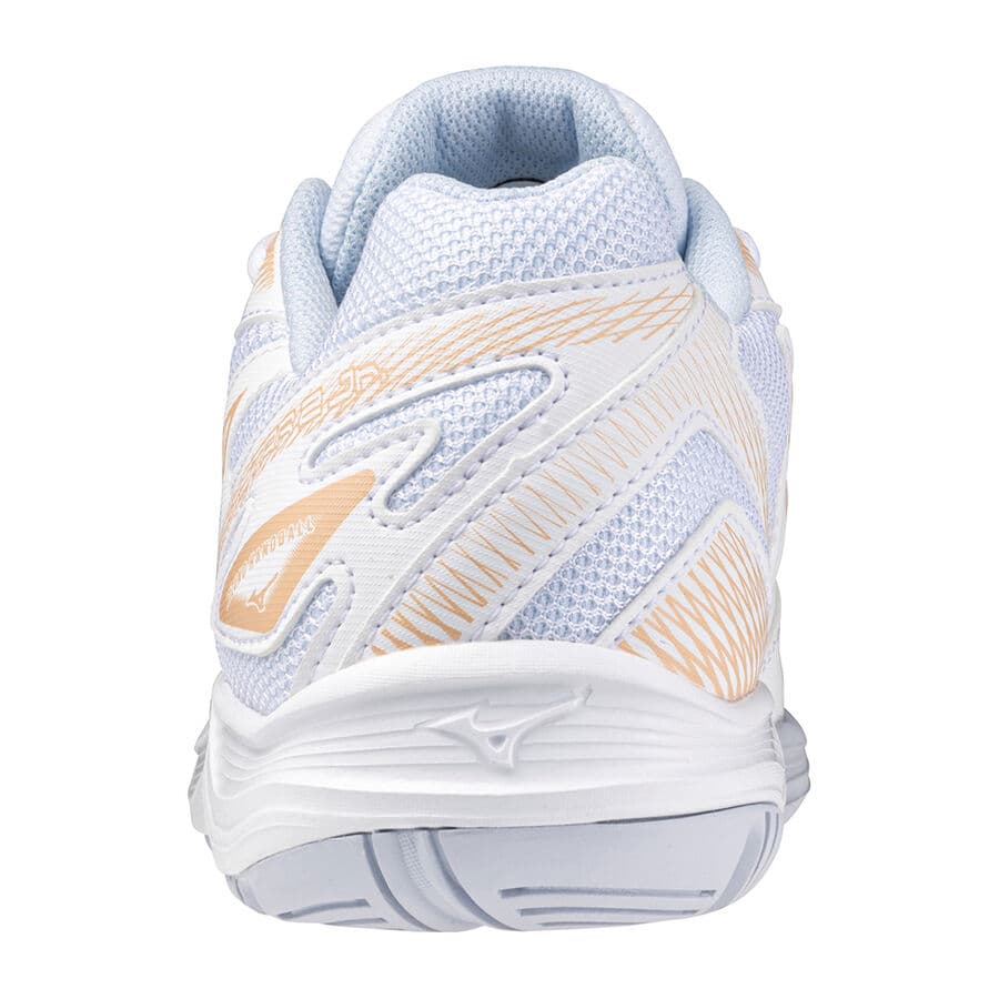 Кроссовки для спортзала Mizuno Stealth Star 2 JR White Gold - изображение 4