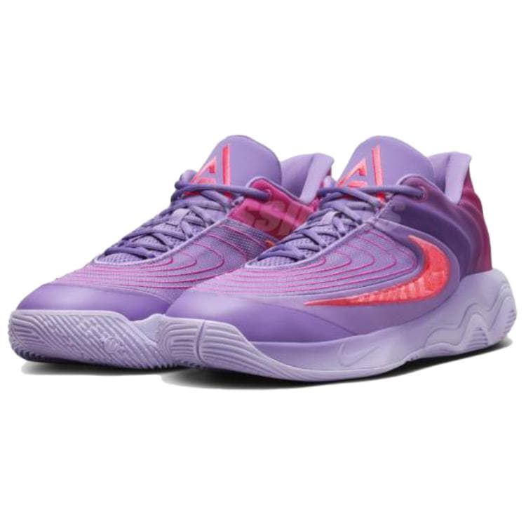 Кроссовки для баскетбола Nike Giannis Immortality 4 EP Low Топ Баскетбольные кроссовки Мужской Фуксия Азиатская версия - изображение 3