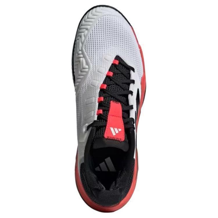 Кроссовки для тенниса Adidas Barricade 13 Низкие Кроссовки для Тениса Мужские Черно-Белые - изображение 4