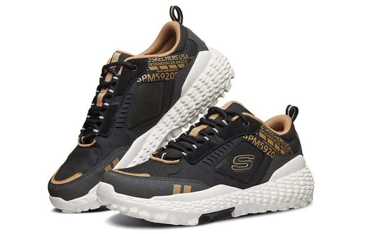 Кроссовки Skechers Monster Black Gold - изображение 3