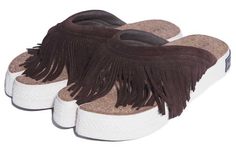Сандалии xVESSEL Tassel Toe Slides - изображение 3