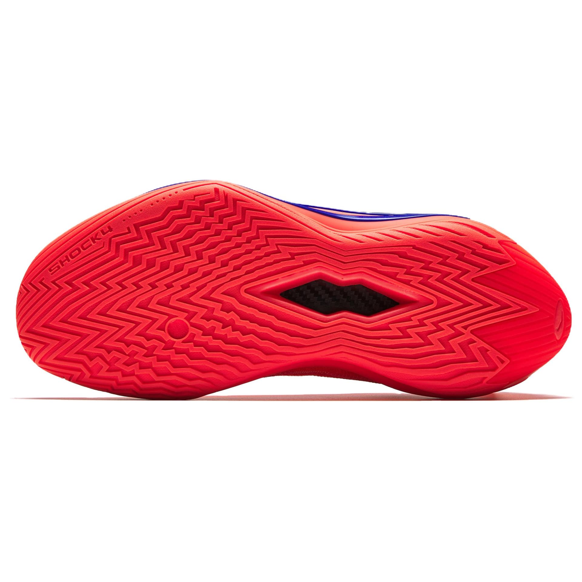 Кроссовки для баскетбола ANTA Shock Wave 7 Low Топ Midfoot Карбоновая плита Баскетбольные кроссовки Мужской Красный - изображение 6