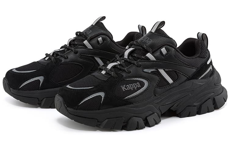 Кроссовки Kappa Retro Low Black Silver - изображение 3