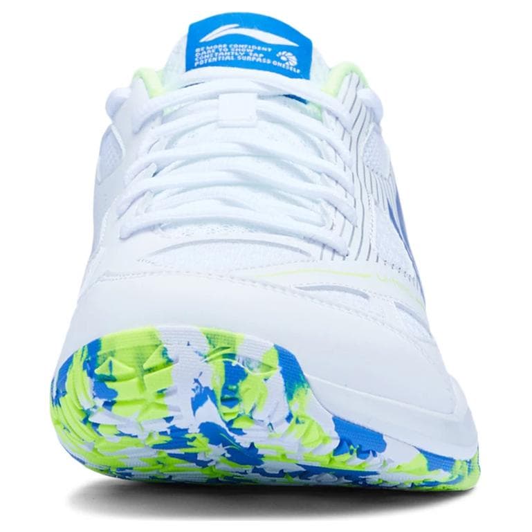 Кроссовки для бадминтона Li NING Gale LITE Низкие Кроссовки для Бадминтона Унисекс Белый Синий - изображение 3