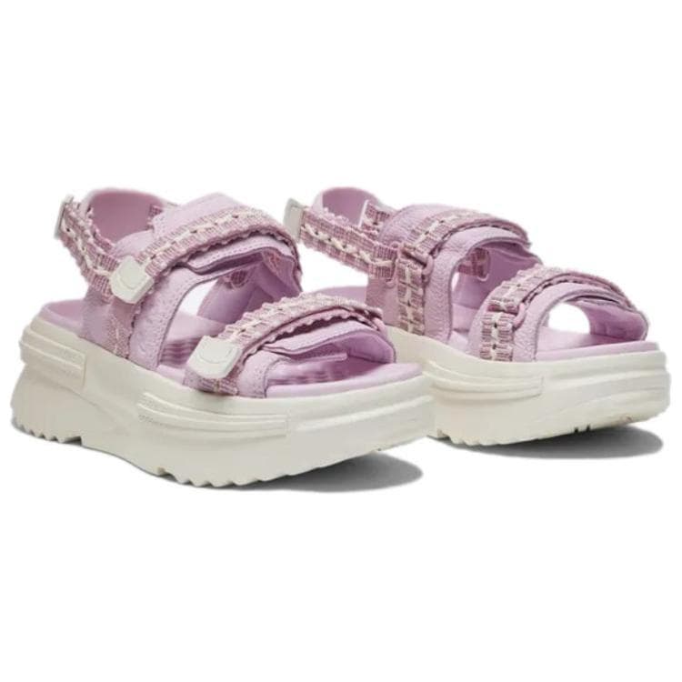 Сандалии с ремешком Converse Run Star Utility Sandal CX Унисекс пляжные сандалии противоскользящие розово-фиолетовый - изображение 4