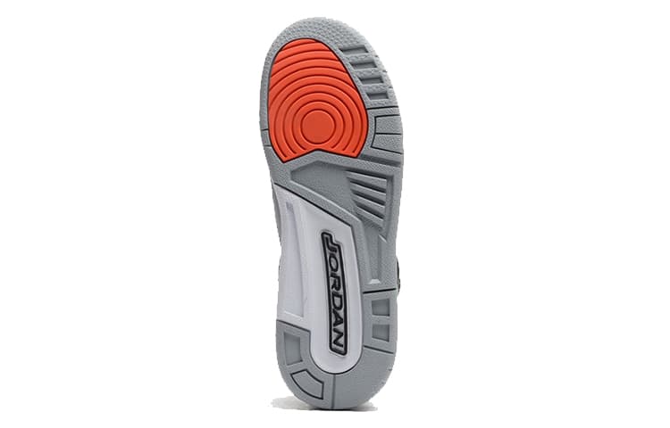 Ретро баскетбольные кроссовки Jordan Spizike Black Orange Grey - изображение 6