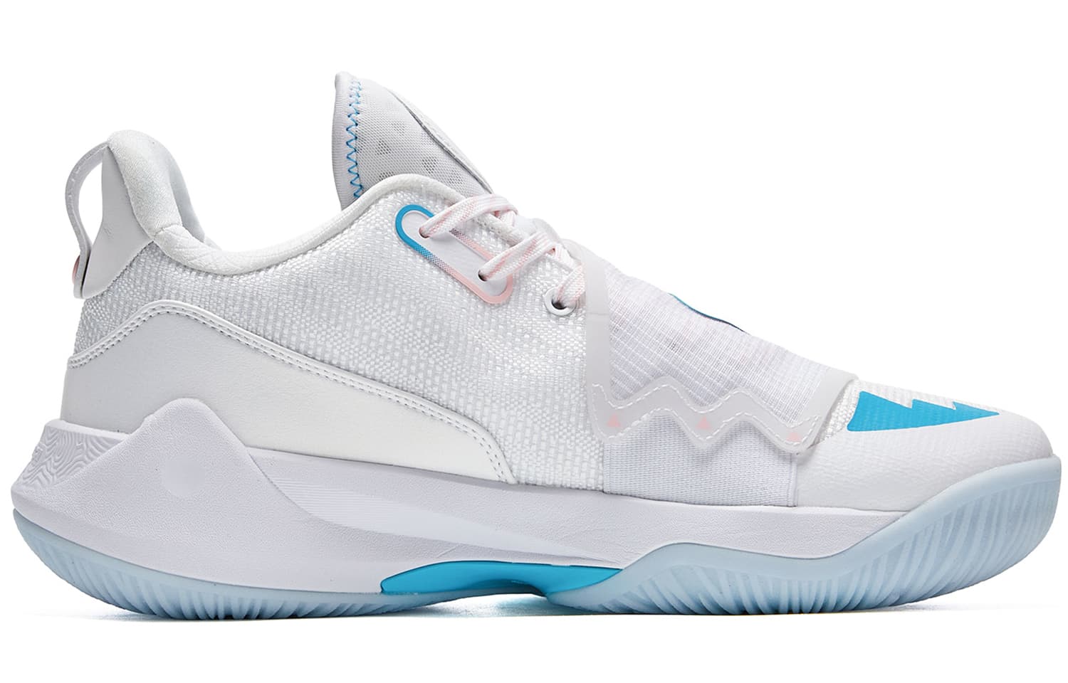 Кроссовки для баскетбола Peak Phantom 1.0 White Blue - изображение 2