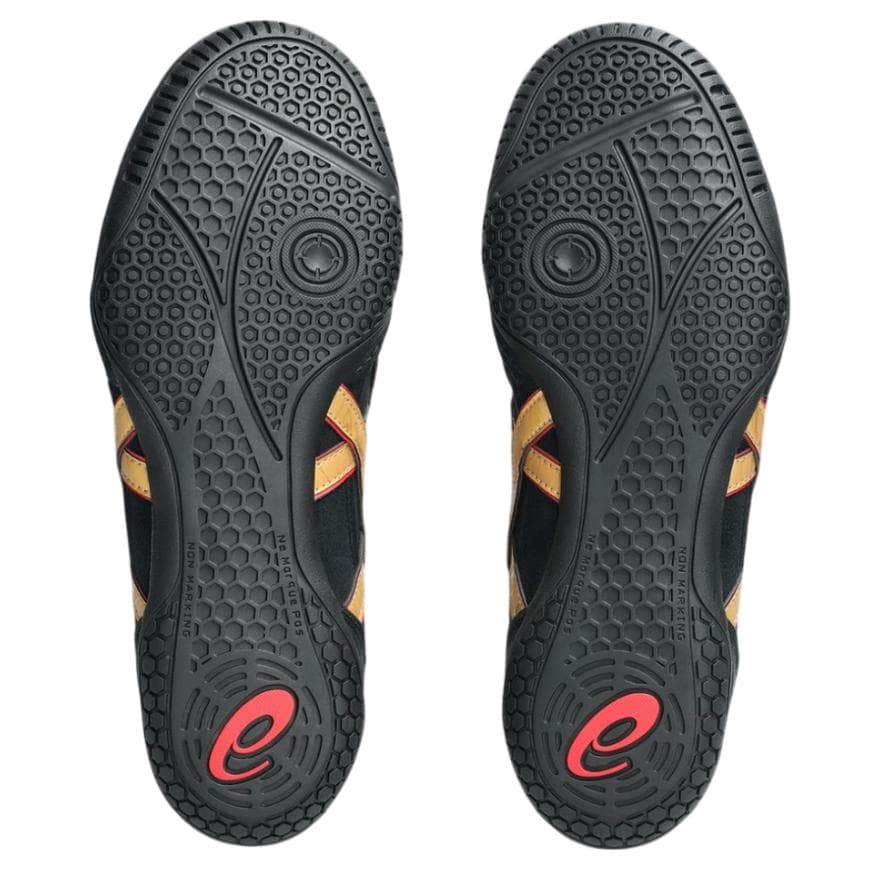 Кроссовки для спортзала Asics Износостойкие Высокие Кроссовки для тренировок Унисекс Черный Золото - изображение 6