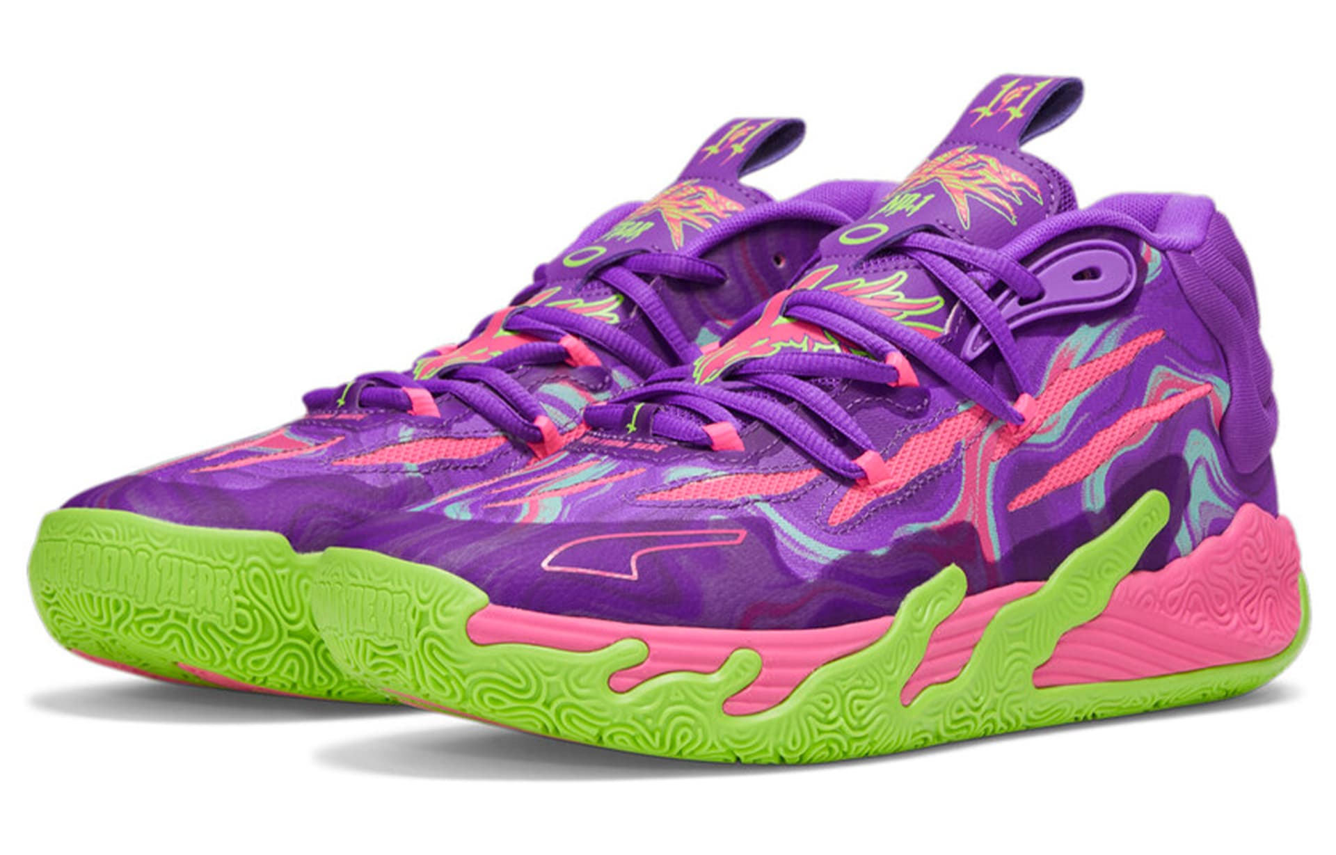 Кроссовки для баскетбола PUMA MB.03 TOXIC - изображение 3