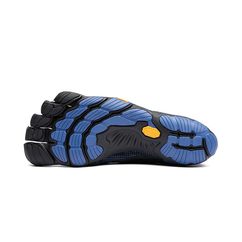 Кроссовки Vibram V Run Износостойкие Дышащие Легкие Кроссовки для тренировок Мужские Черные Синие - изображение 3