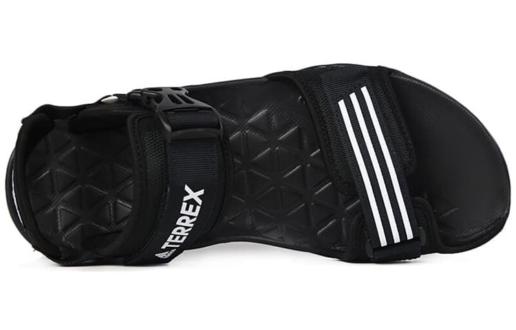 Сандалии с ремешком adidas Sandals Black White - изображение 3
