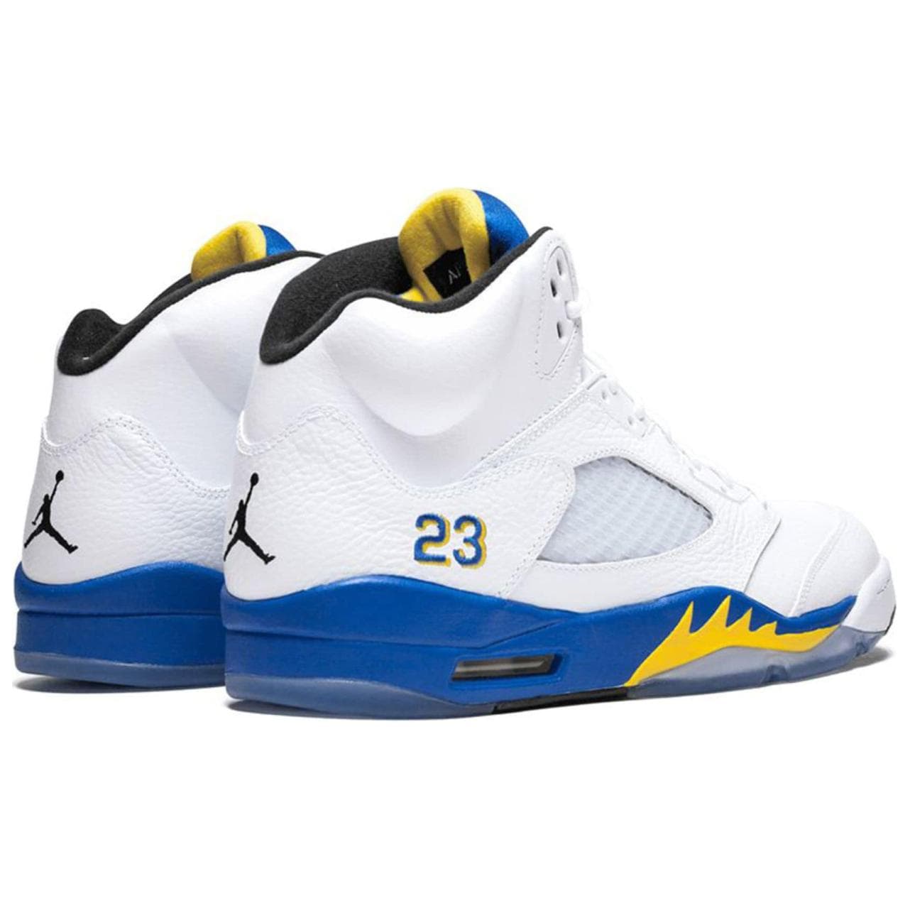 Ретро баскетбольные кроссовки Jordan Air Jordan 5 Retro Women's White Blue 2013 - изображение 3