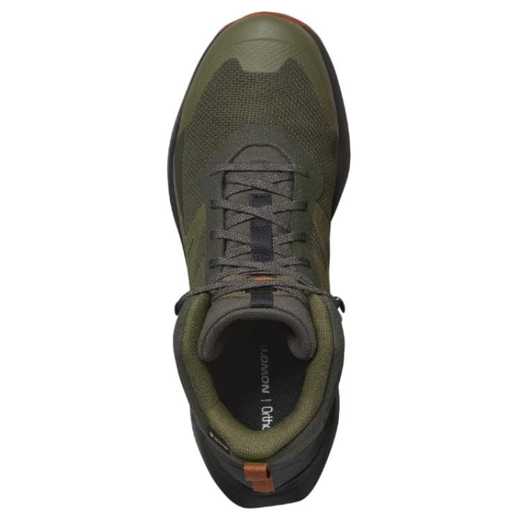 Кроссовки SALOMON ELIXIR Дышащий MID Топ Альпинистское приключение Обувь Мужской Оливково-зеленый - изображение 4