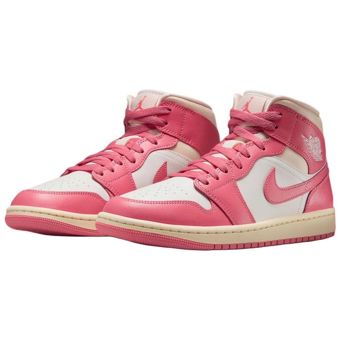 Ретро баскетбольные кроссовки Jordan Air Jordan 1 Противоскользящие Износостойкие MID Топ Винтажные Баскетбольные Кроссовки Женские - изображение 3