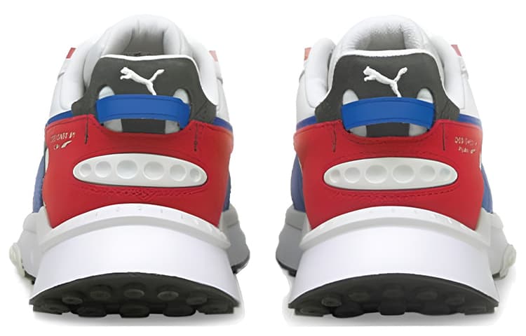 Кроссовки для спортзала PUMA Wild Rider Rollin White Blue - изображение 3
