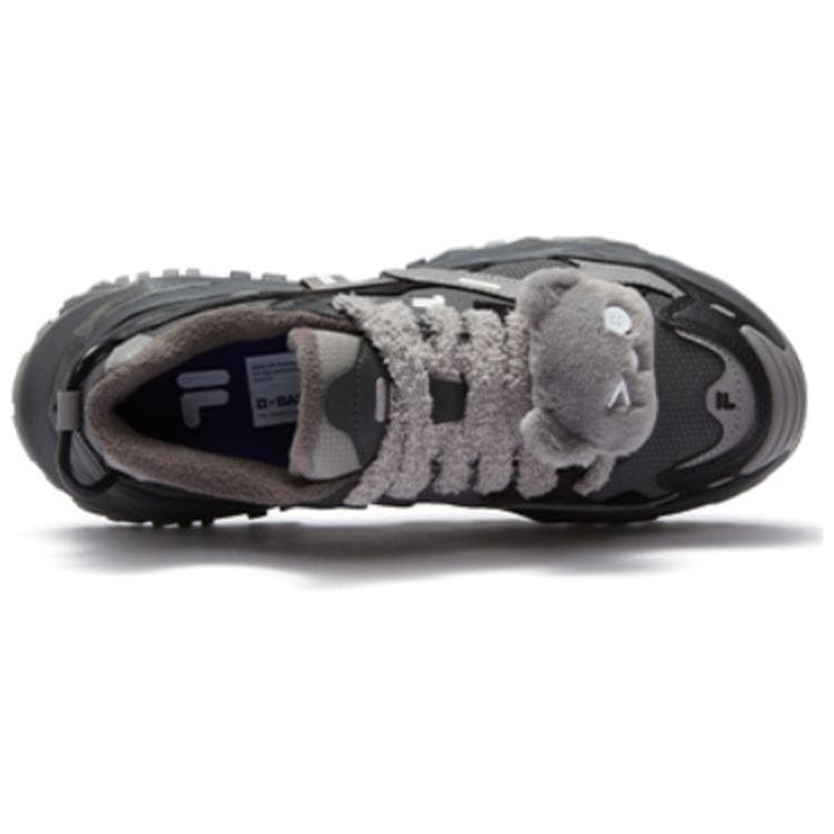 Кроссовки FILA FUSION BIANCO WE Пират Медвежонок Устойчивые к истиранию Увеличение высоты Низкие массивные кроссовки Женские - изображение 3