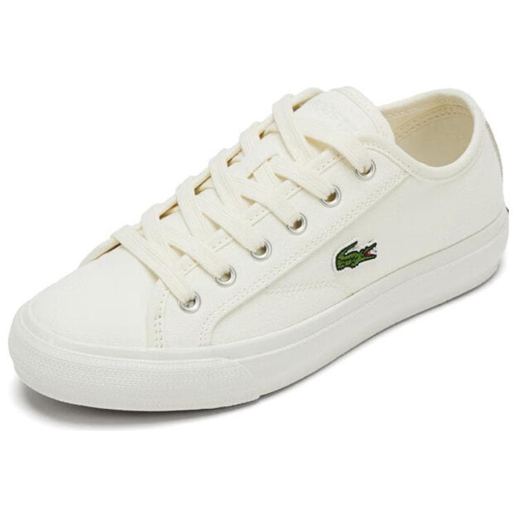 Кеды LACOSTE Низкие кеды женские белые - изображение 2