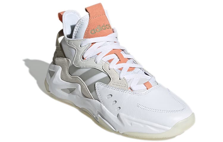 Ретро баскетбольные кроссовки adidas Neo Blazeon White Grey - изображение 3