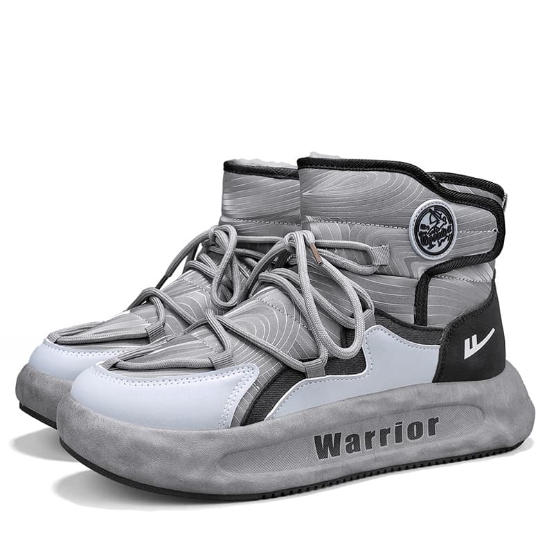 Ботинки зимние Warrior Теплоизоляционный Износостойкий Увеличивающий Высоту Противоскользящий - изображение 6