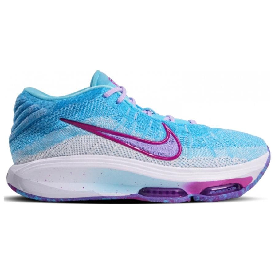 Кроссовки для баскетбола Nike G.T. Hustle 3 MID Топ Баскетбольные кроссовки Мужские Синие - изображение 2